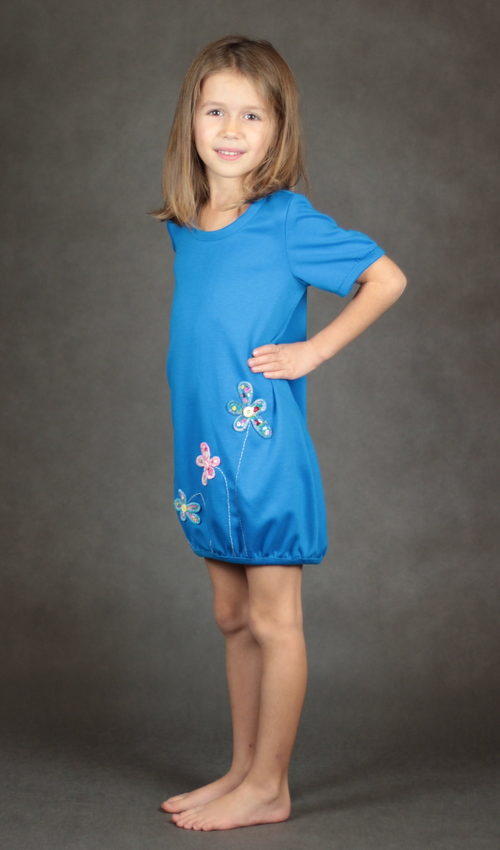 handgemachte Mode – LaJuPe - Jerseykleid Mädchen